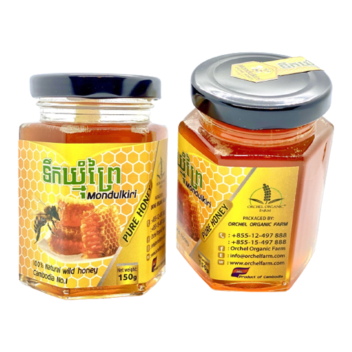 Pure natural wild honey Mondulkiri 150g
